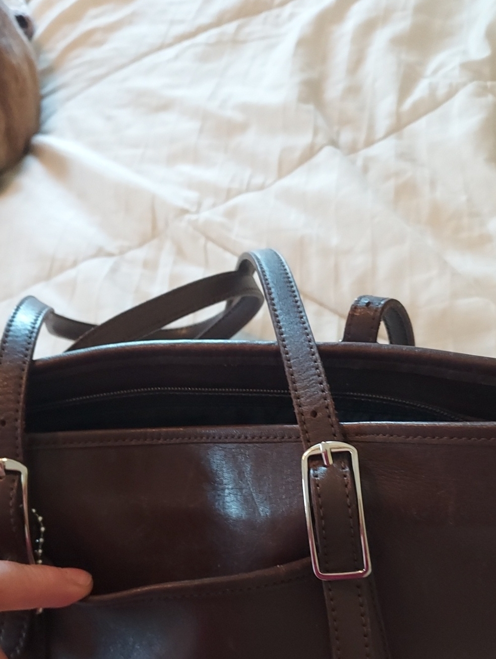 Coach Brown Shoulder Bag - Picture 2 of 10
